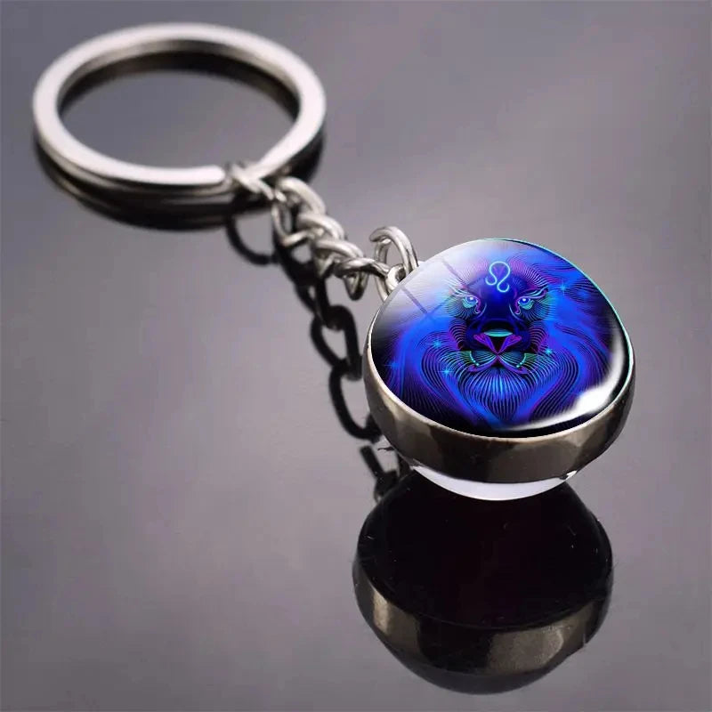 Luminous Keychain with 12 Constellations