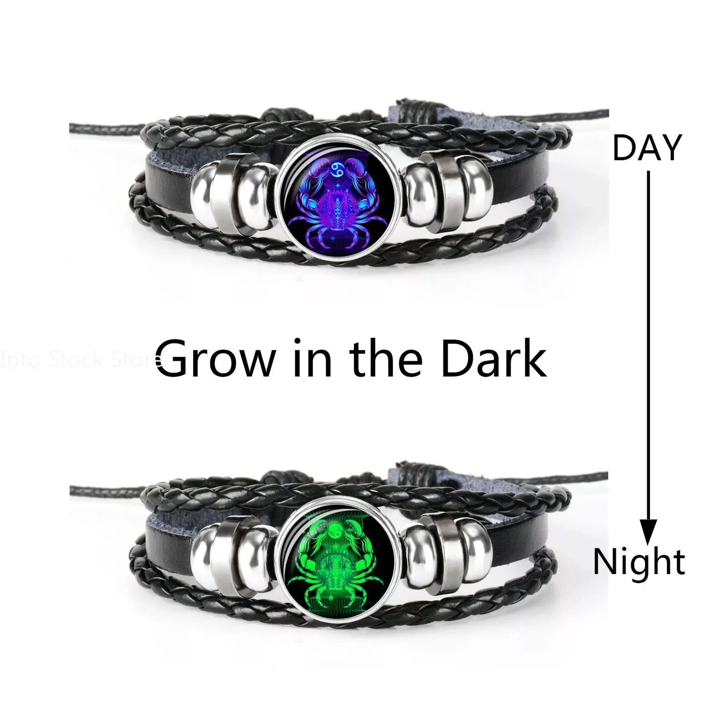 Luminous Bracelet with 12 Constellations