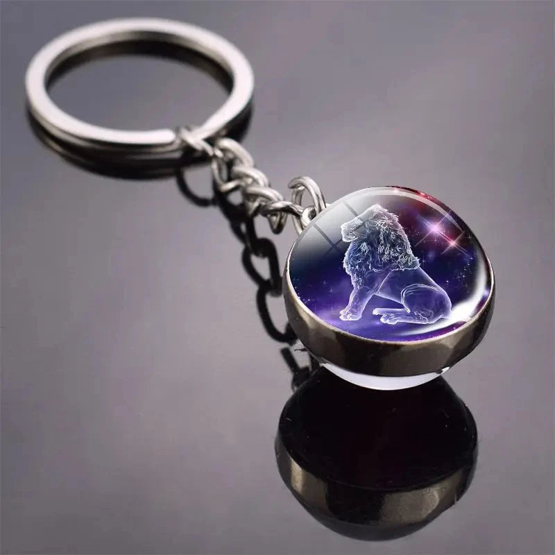 Luminous Keychain with 12 Constellations