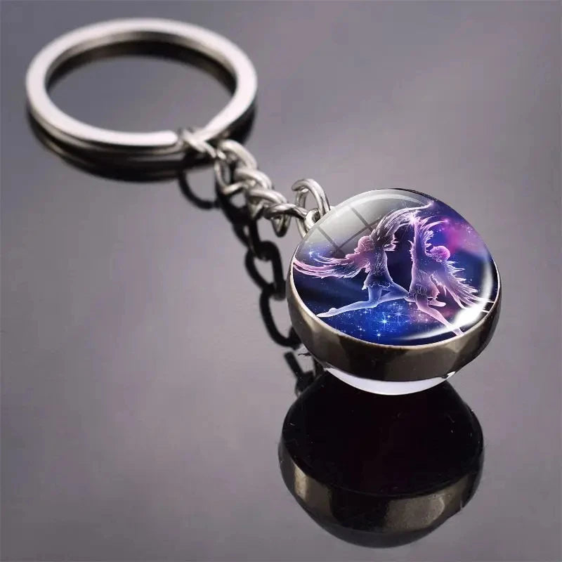 Luminous Keychain with 12 Constellations